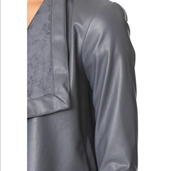 NWT BB Dakota Drape Grey Jacket Blazer - Picture 2 of 6